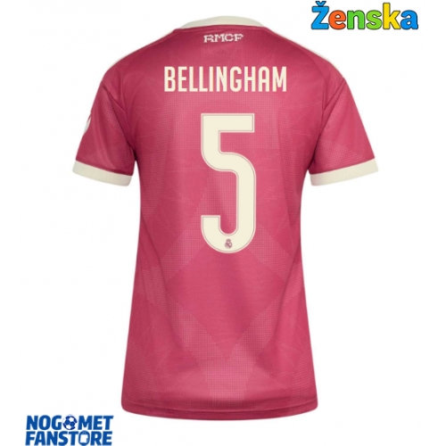 Real Madrid Jude Bellingham #5 Rezervni Dres za Ženska 2026-27 Kratak Rukav
